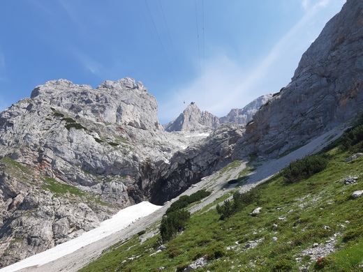 kabinka na Dachstein