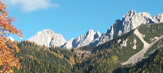 výhled na Dachstein